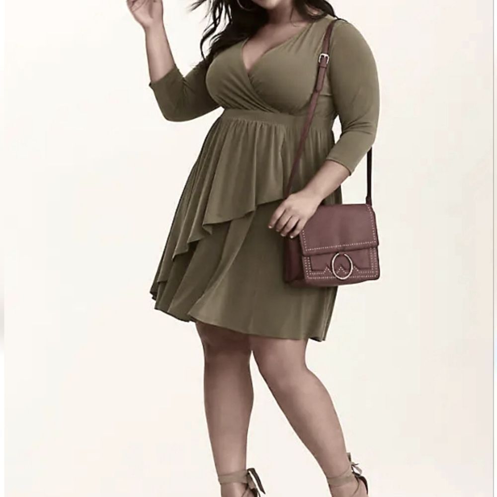 Torrid Soft Draped Dress